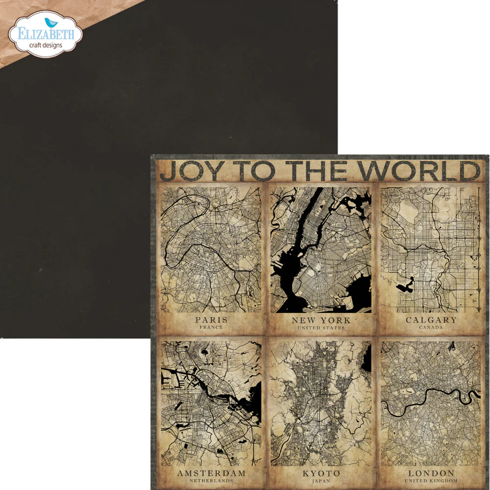 Elizabeth Craft Designs Winter Wanderlust 12” x 12” Paper Pack