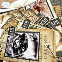 Elizabeth Craft Designs Months Stamp Set