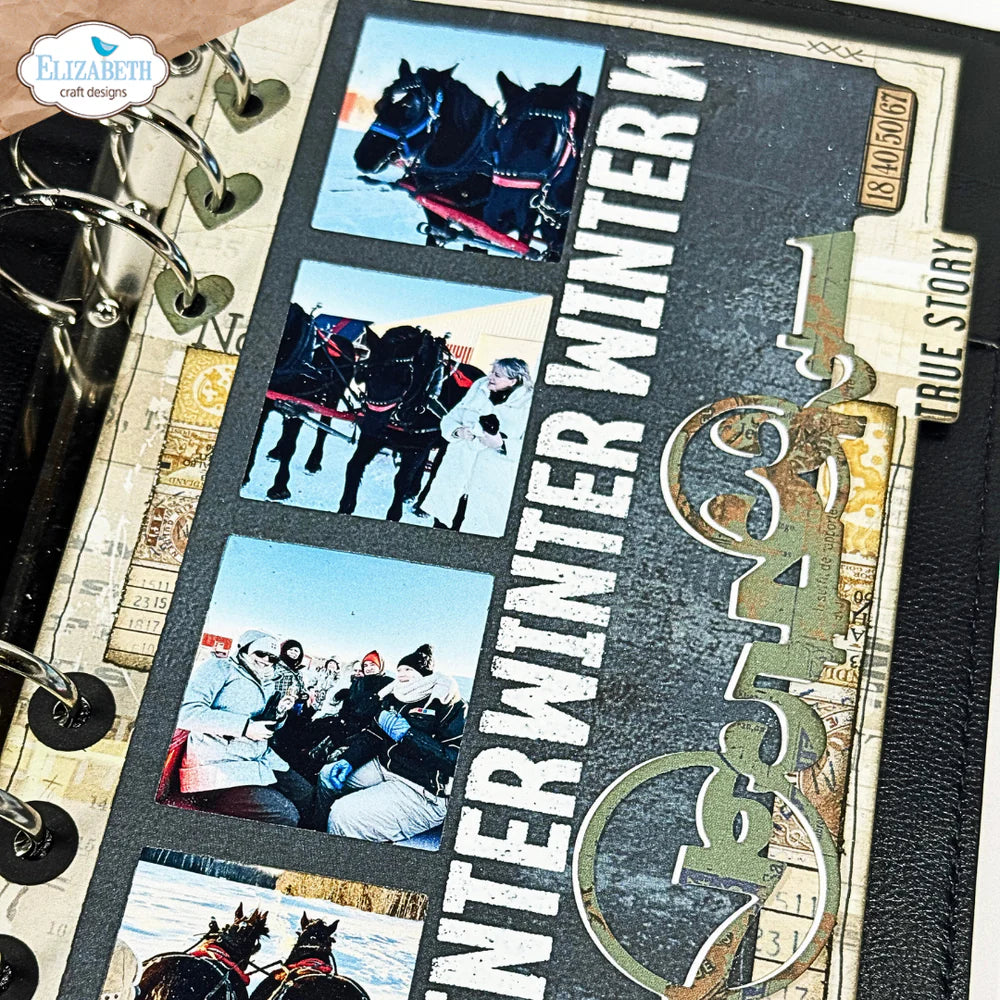 Elizabeth Craft Designs Words Stamp Set