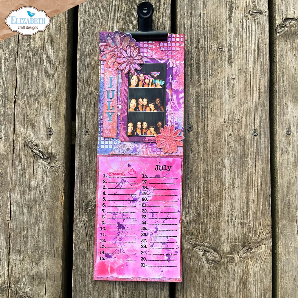 Elizabeth Craft Designs Dates to Remember Stamp Set (Limited Edition)