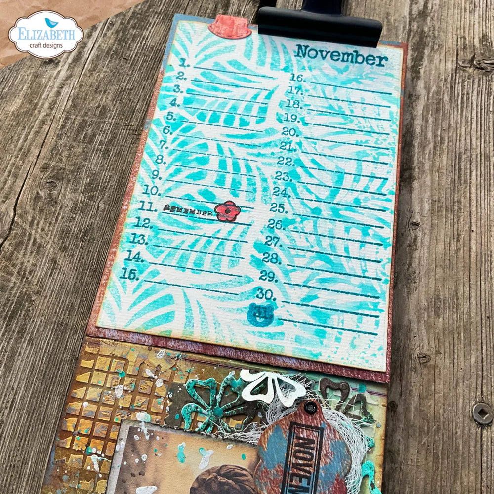 Elizabeth Craft Designs Dates to Remember Stamp Set (Limited Edition)