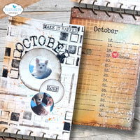 Elizabeth Craft Designs Dates to Remember Stamp Set (Limited Edition)
