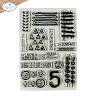 Elizabeth Craft Designs Scribbles Stamp Set