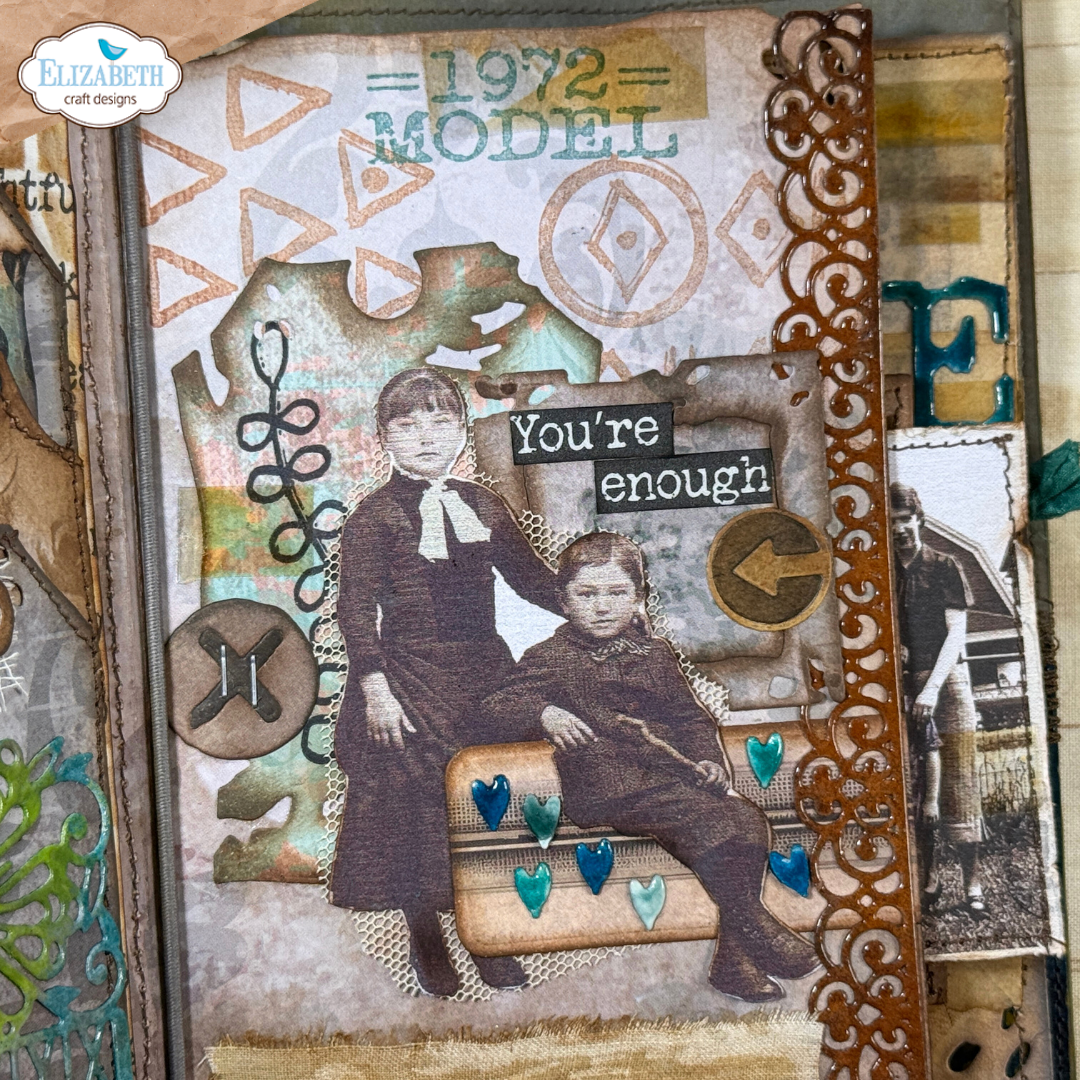 Elizabeth Craft Designs Scribbles Stamp Set