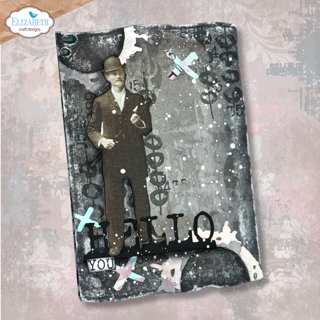 Elizabeth Craft Designs Scribbles Stamp Set