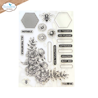 Elizabeth Craft Designs Busy Bee Stamp Set