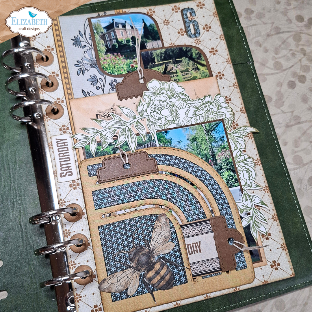 Elizabeth Craft Designs Busy Bee Stamp Set