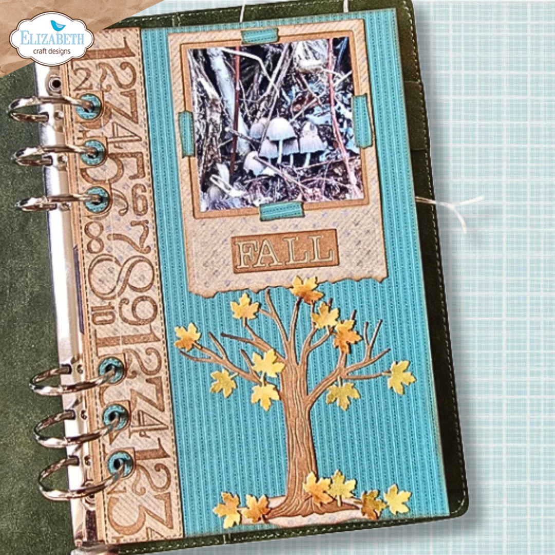 Elizabeth Craft Designs Calendar Elements Stamp Set
