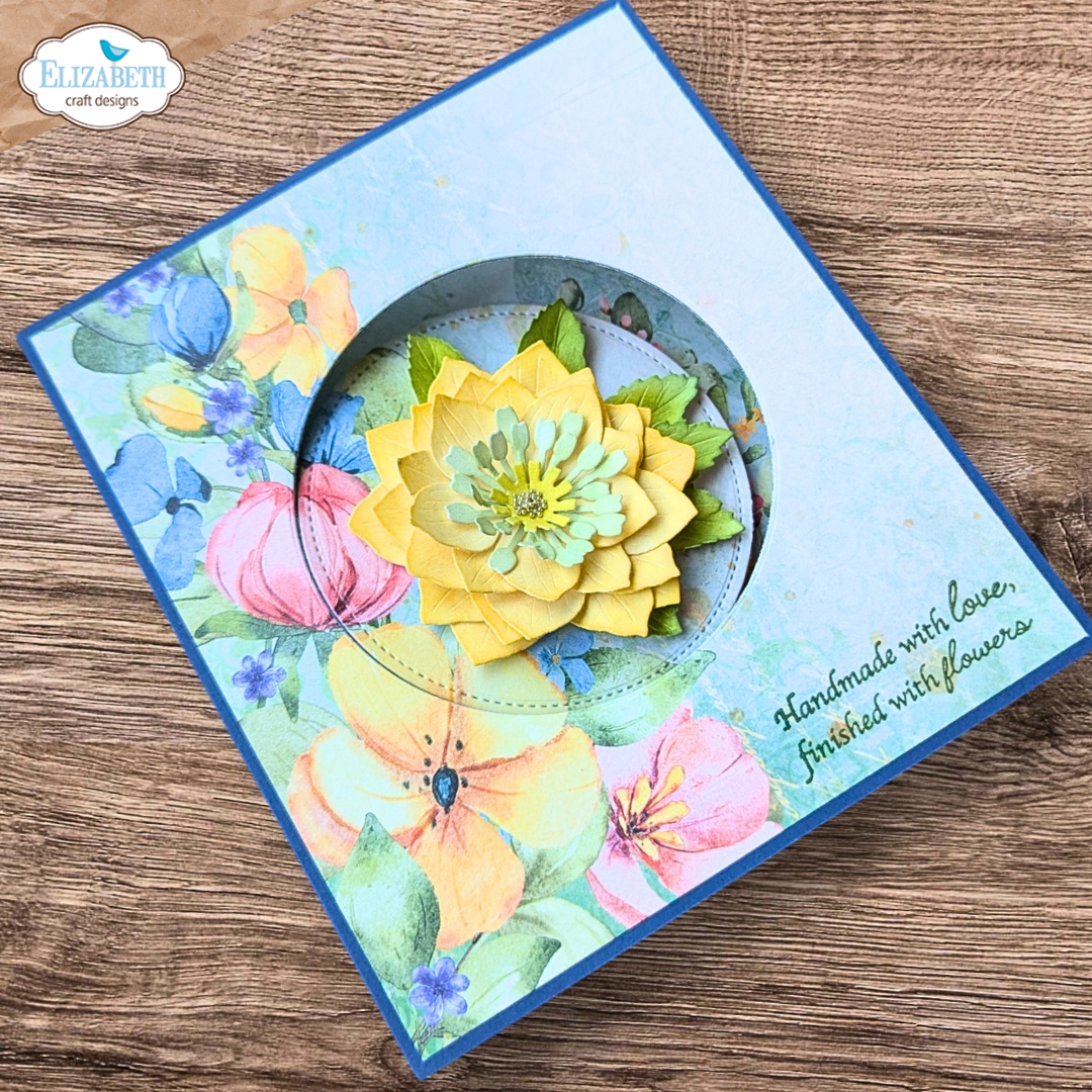 Elizabeth Craft Designs Bloom Sentiments Stamp Set
