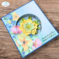Elizabeth Craft Designs Bloom Sentiments Stamp Set