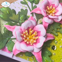Elizabeth Craft Designs Flower Centers 3 Stamp Set