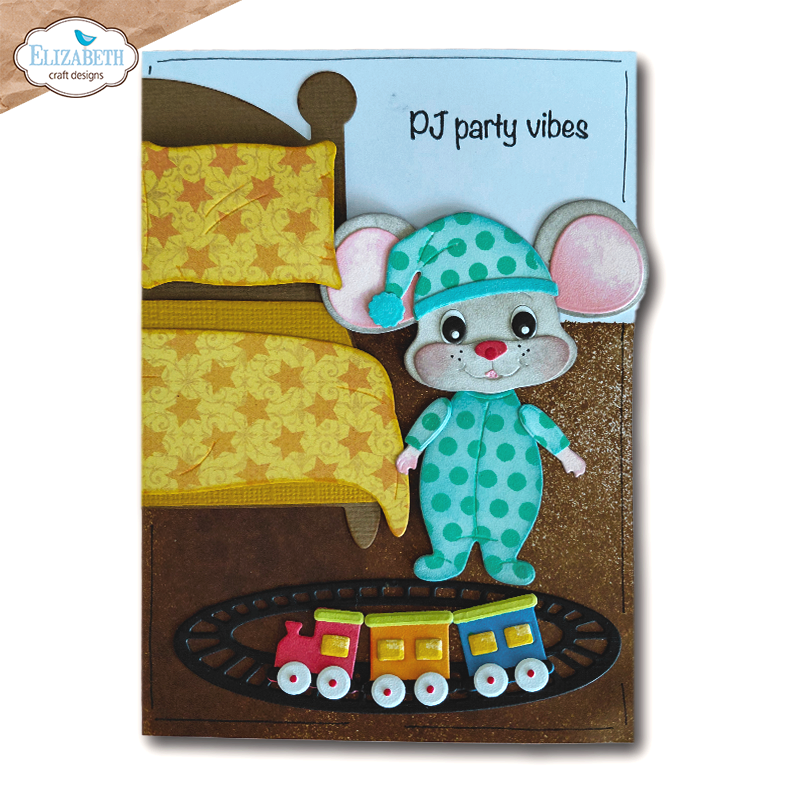 Elizabeth Craft Designs Textile Stamp Set