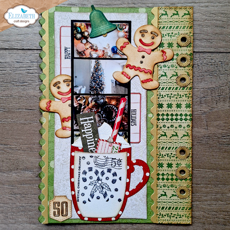 Elizabeth Craft Designs Seasonal Postage Stamp Set