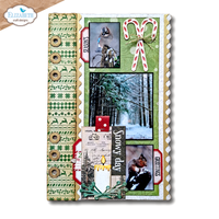Elizabeth Craft Designs Seasonal Postage Stamp Set