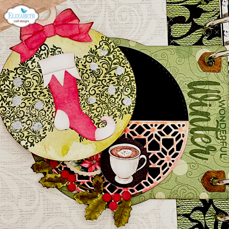 Elizabeth Craft Designs Seasonal Textures Stamp Set