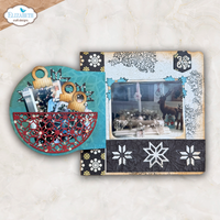 Elizabeth Craft Designs Seasonal Textures Stamp Set