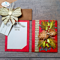 Elizabeth Craft Designs Warm Wishes Sentiments Stamp Set - 07