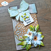 Elizabeth Craft Designs Warm Wishes Sentiments Stamp Set - 09