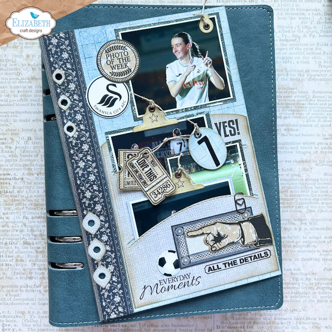 Elizabeth Craft Designs Thumbs Up Die & Stamp Set