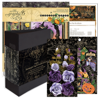 Graphic 45 Midnight Tales Peek-a-Boo Pop Up Album 2021 Monthly Project Volume 8