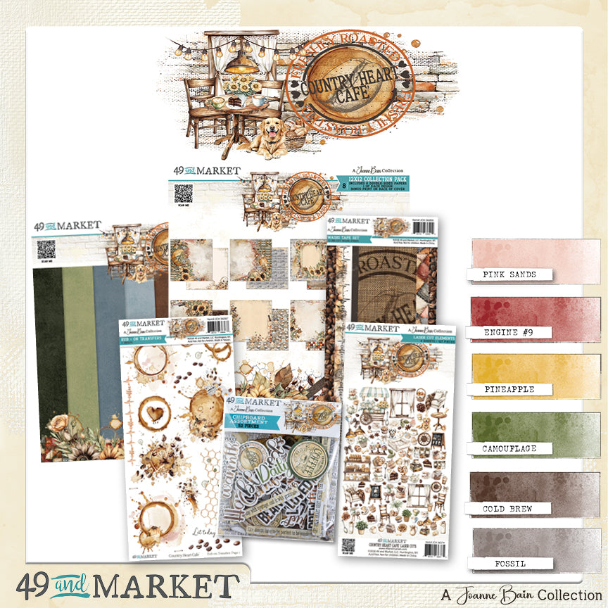 BUY IT ALL: 49 & Market Country Heart Cafe Collection