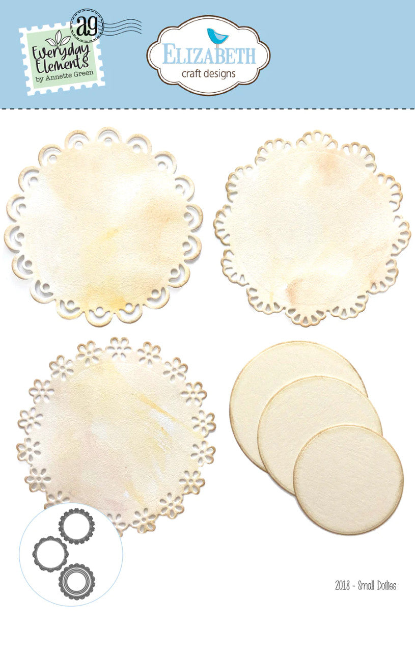 Elizabeth Craft Designs Everyday Elements kleine kleedjes stansset