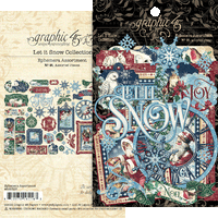 Grafisch 45 Let It Snow Ephemera-assortiment