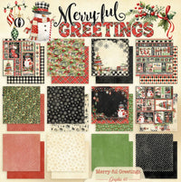 Graphic 45 Merry-ful Greetings 8” x 8” Collection Pack