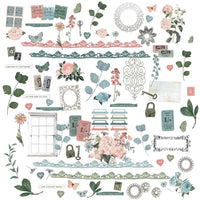 49 and Market Vintage Artistry Tranquility Laser Cut Elements