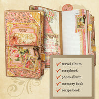 Álbum de viaje Graphic 45 con juego de cuaderno Kraft