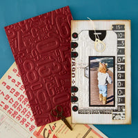 Keepsake Capsule Page Etched Dies by Esther Glas