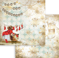 Stamperia (12"x12") Double Face Paper Pack - Romantic Christmas