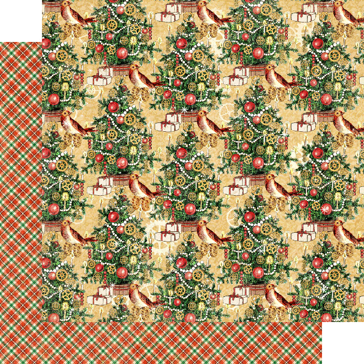 Grafisch 45 Kersttijdcollectiepakket 30 x 30 cm