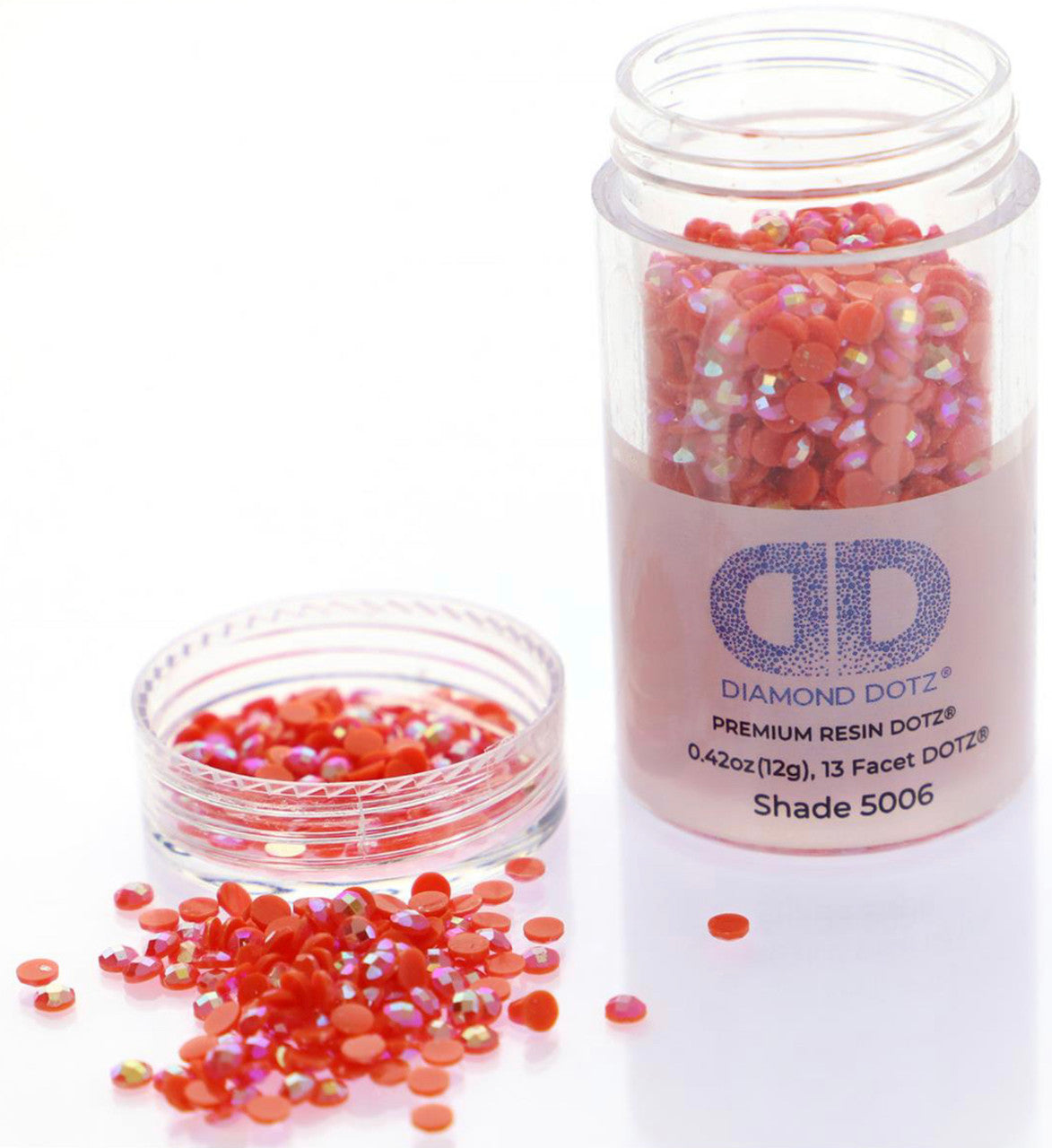 Diamante Dotz Gemas de estilo libre 2,8 mm 12 g AB Rojo 5006