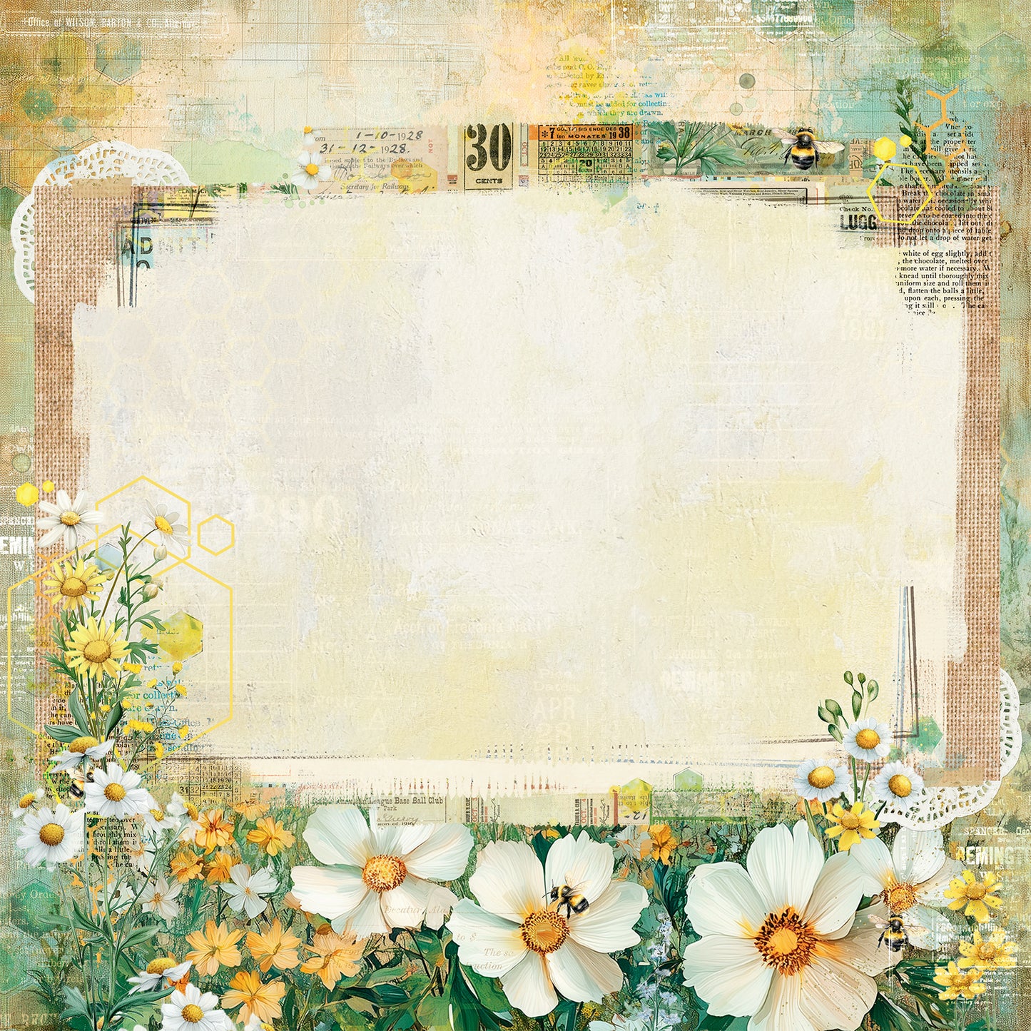 49 & Market Botanical Buzz 12x12 Collection Pack