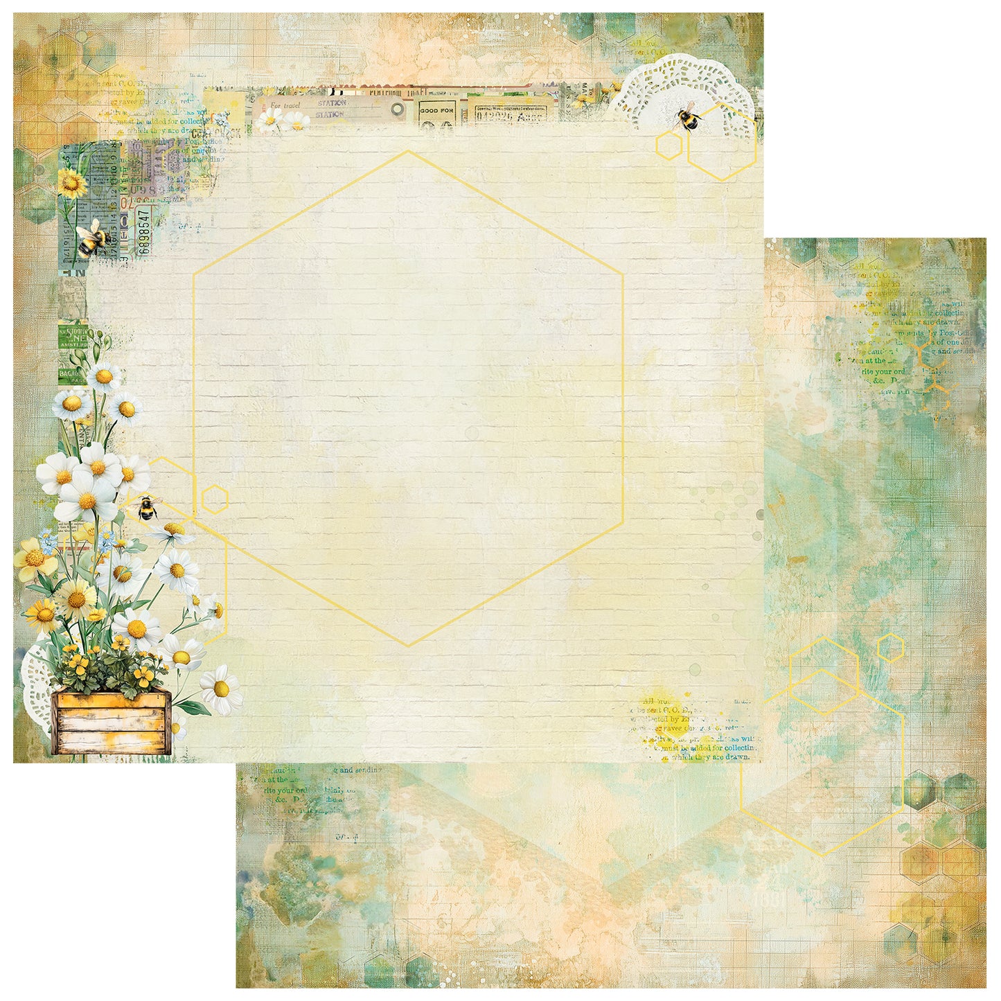 49 & Market Botanical Buzz 12x12 Collection Pack