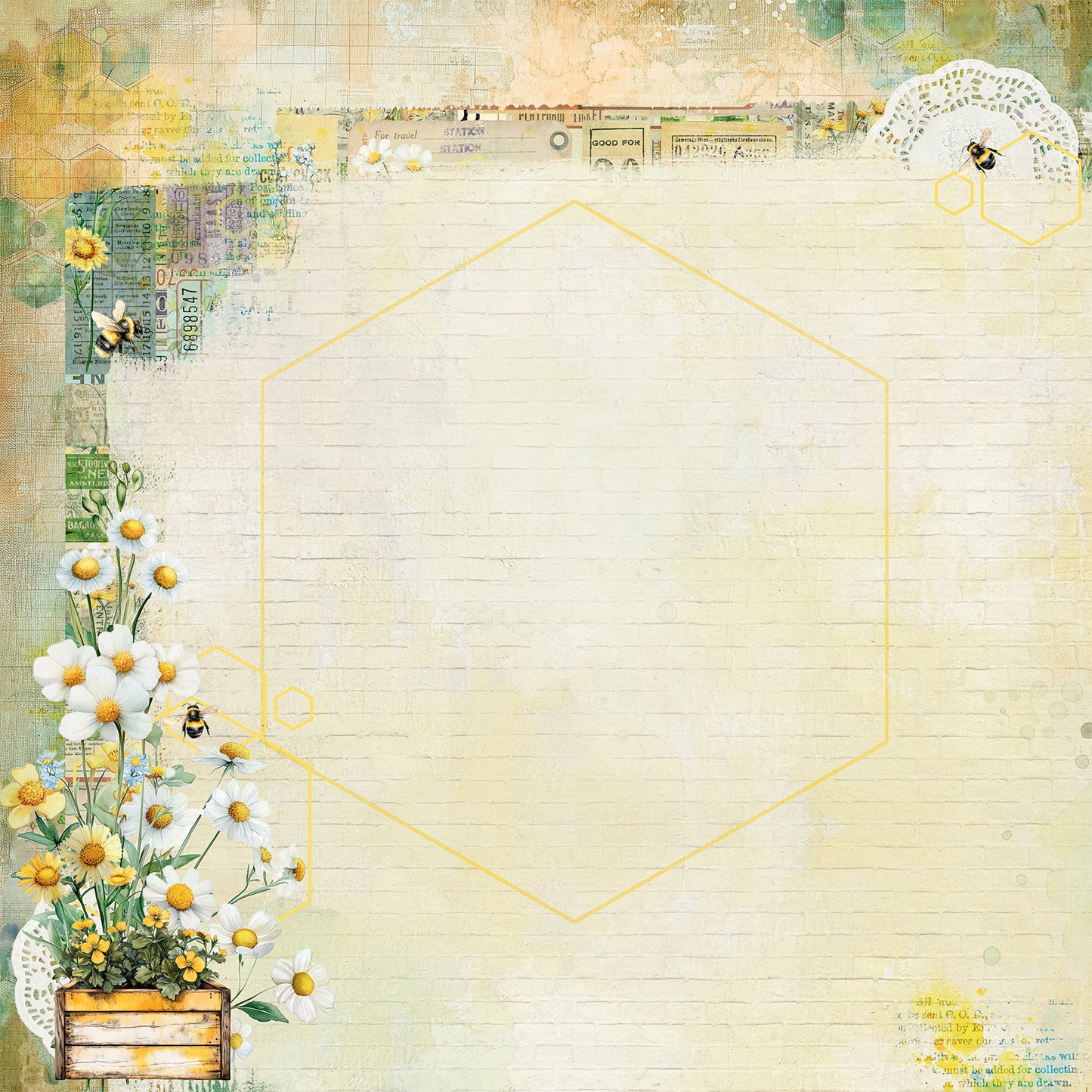 49 & Market Botanical Buzz 12x12 Collection Pack