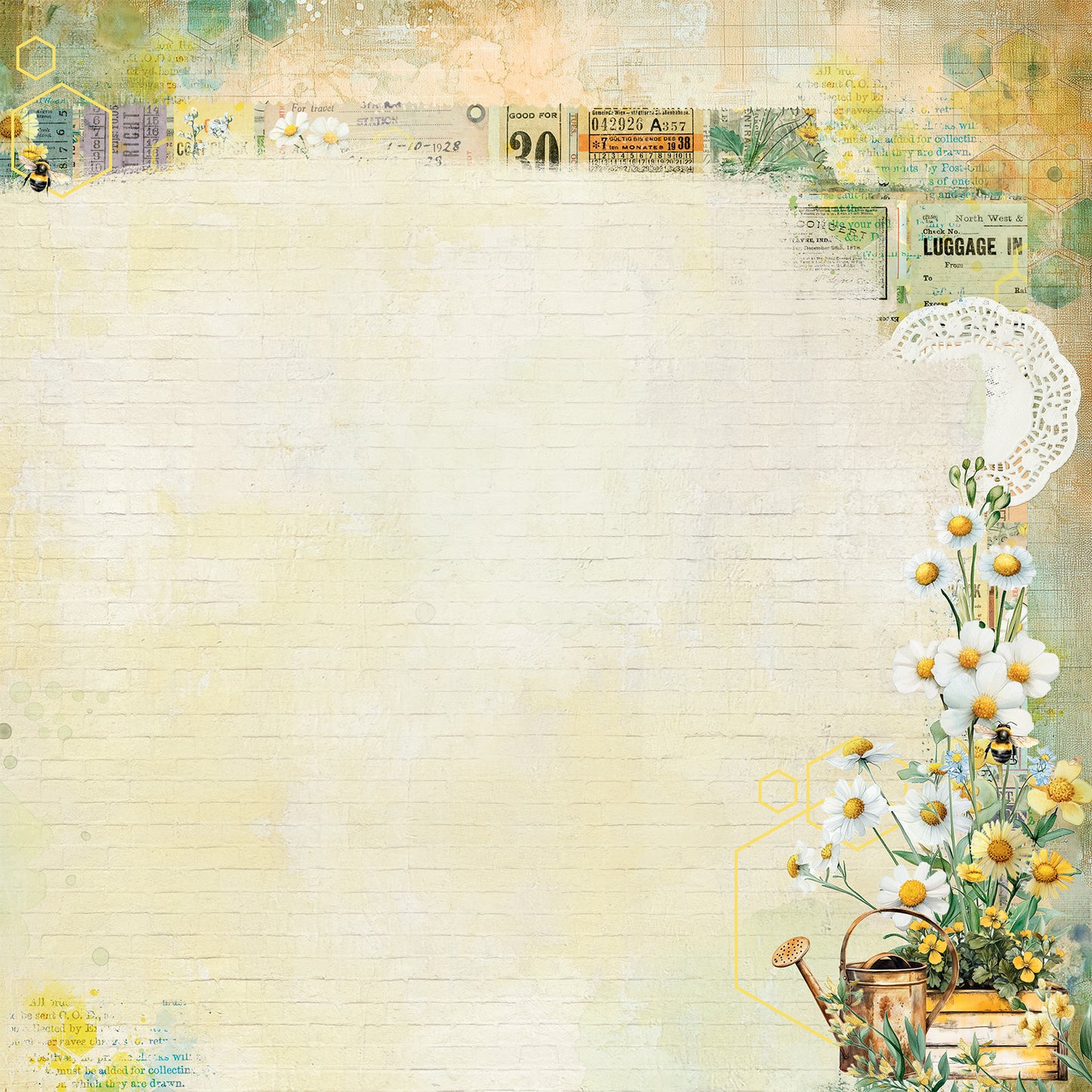 49 & Market Botanical Buzz 12x12 Collection Pack