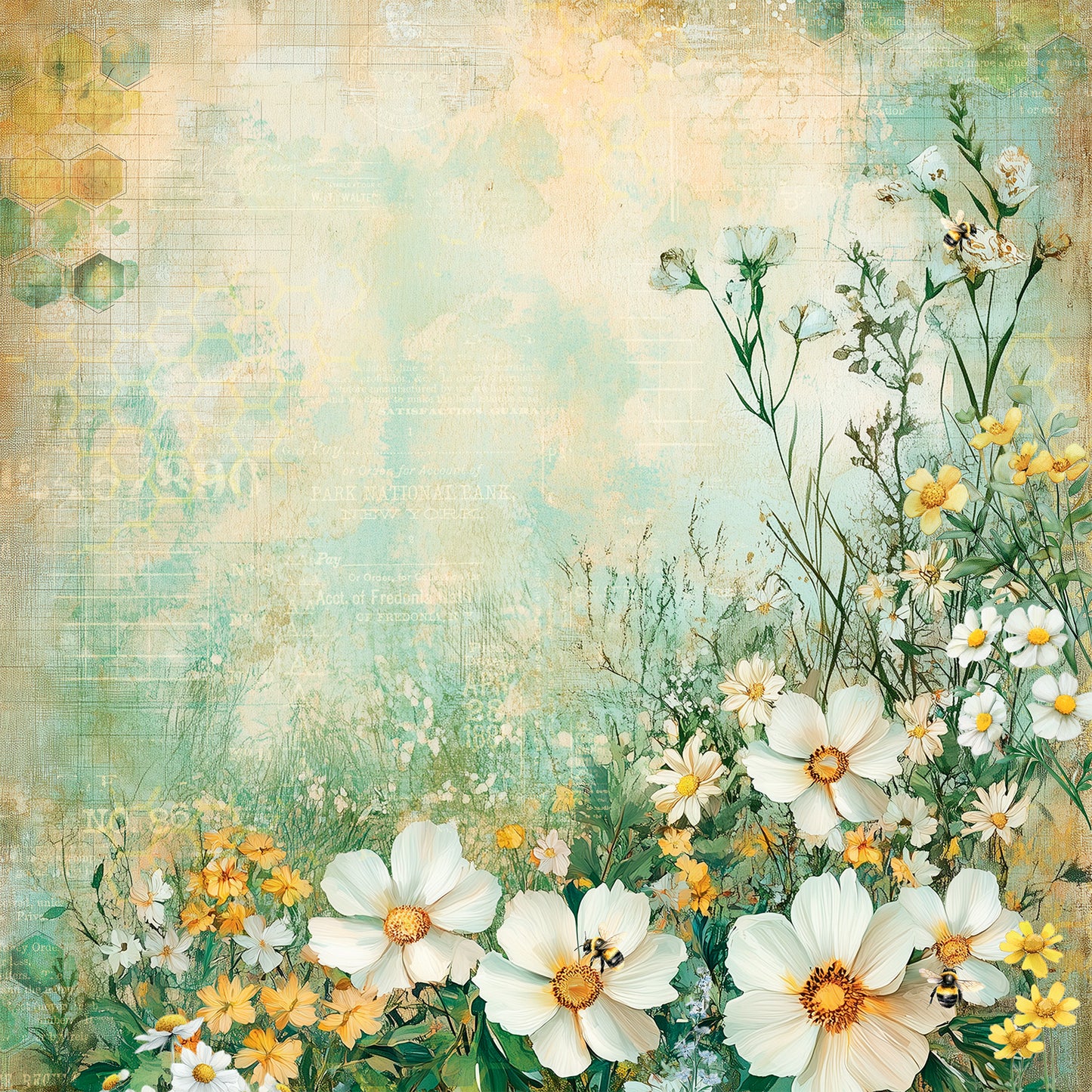 49 & Market Botanical Buzz 12x12 Collection Pack