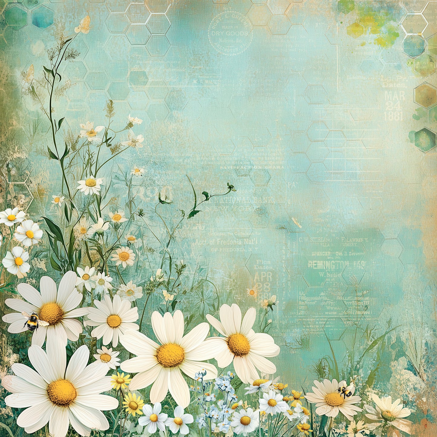 49 & Market Botanical Buzz 12x12 Collection Pack