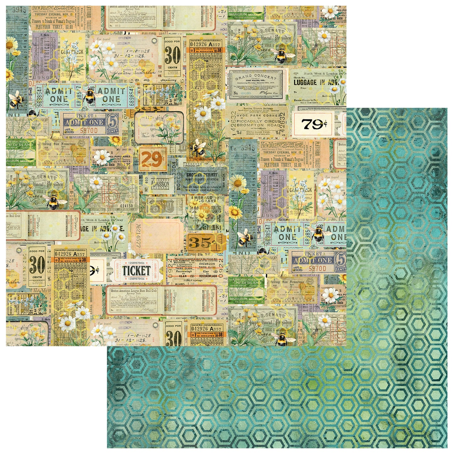 49 & Market Botanical Buzz 12x12 Collection Pack
