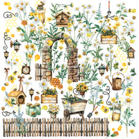 49 & Market Botanical Buzz Laser Cut Elements