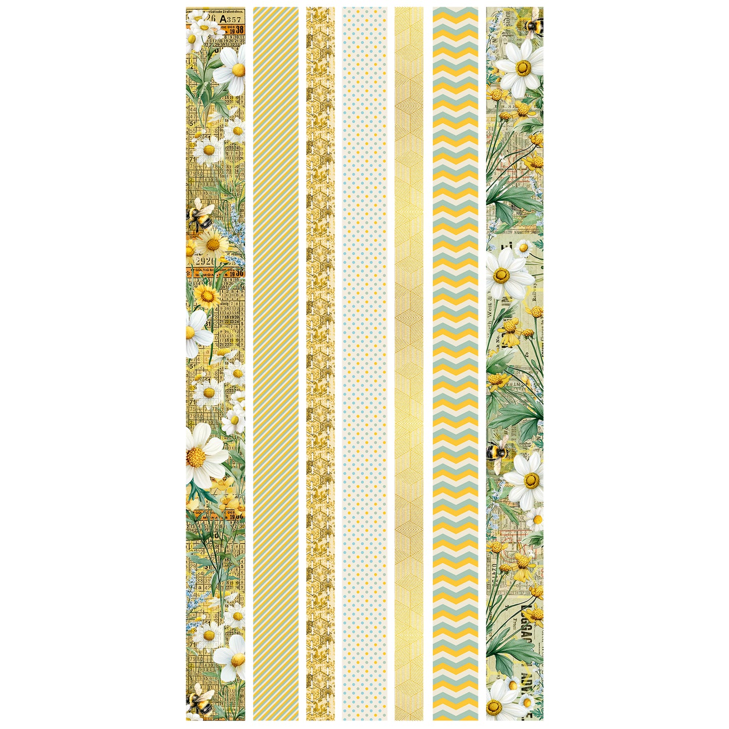 49 & Market Botanical Buzz Washi Tape Sheet Set