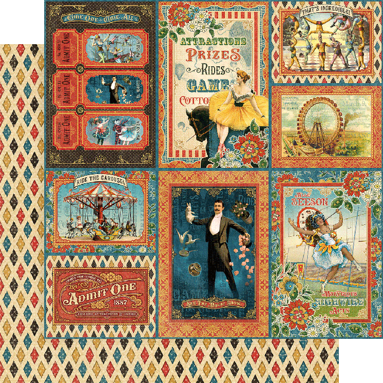 Graphic 45 Come One, Come All! 12” x 12” Collection Pack – Kreative  Kreations