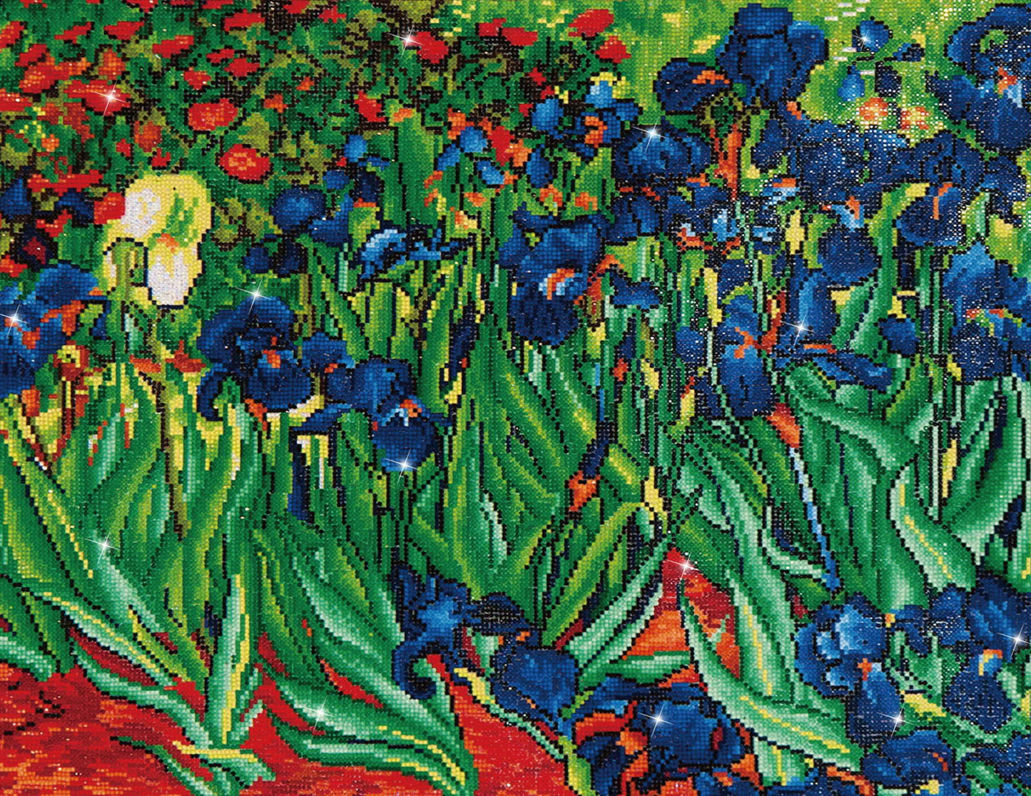 Diamond Dotz Irises (Van Gogh)