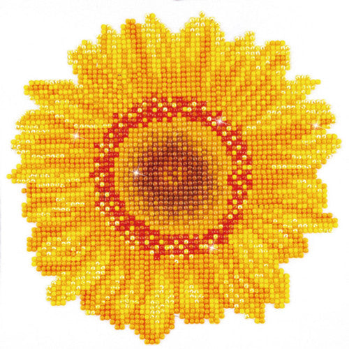 Diamond Dotz Happy Day Sunflower with Frame
