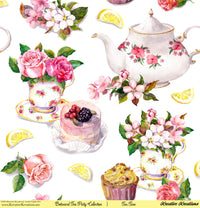 Kreative Kreations Botanical Tea Party 12” x 12” Paper Collection