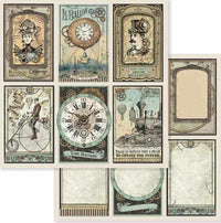 Stamperia Voyages Fantastiques 30 x 40 cm papieren pakket
