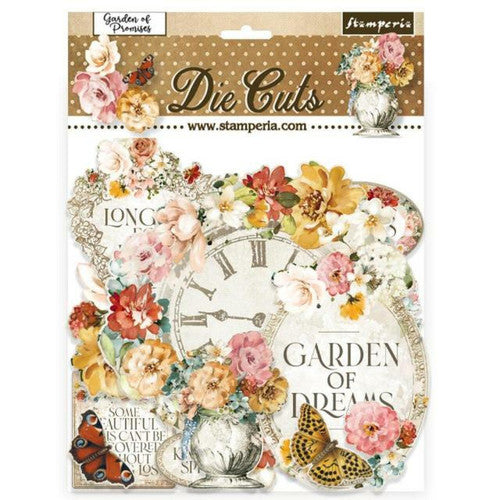 Stamperia Romantic Collection Garden of Promises Die Cuts