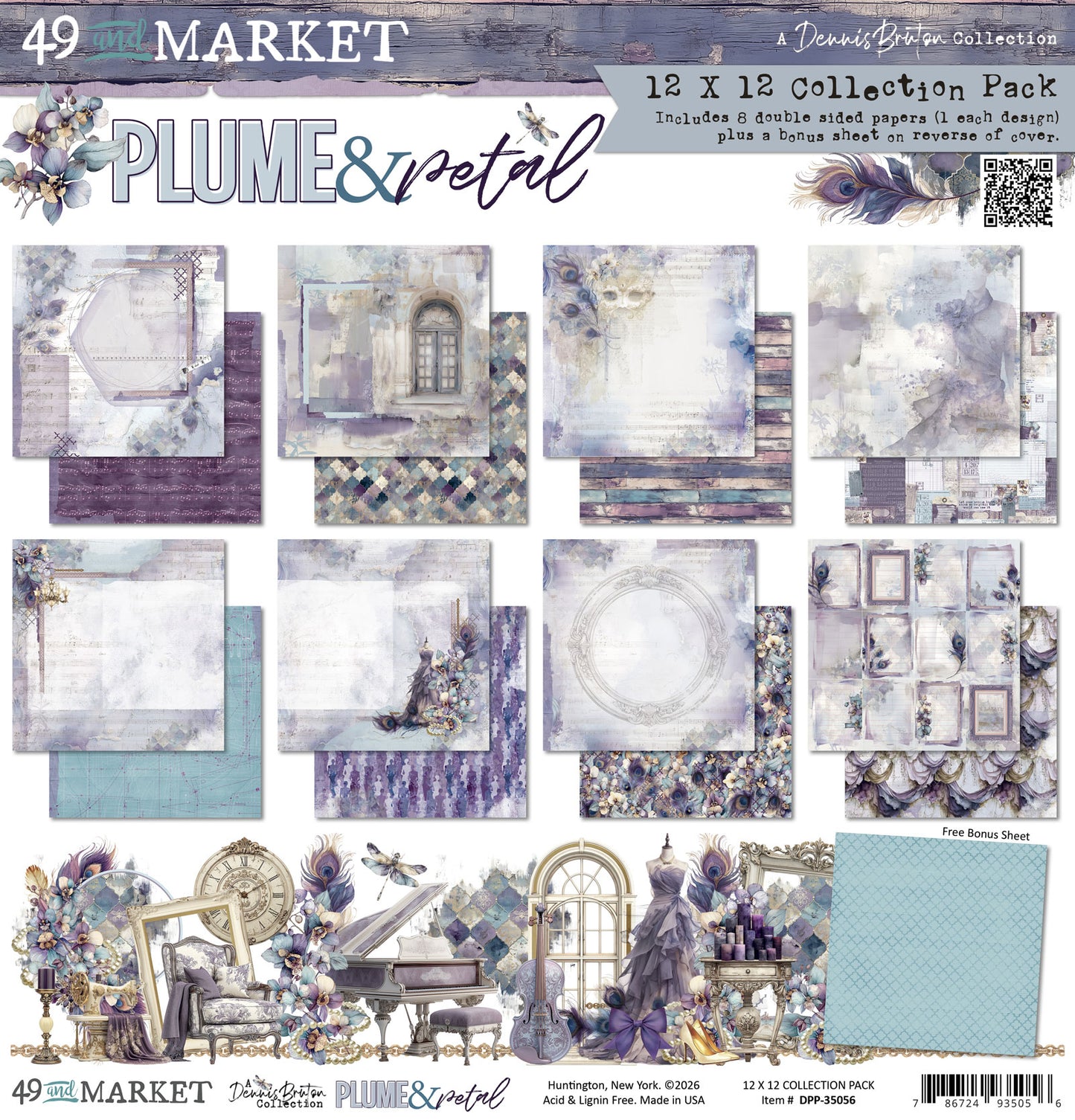 49 & Market Plume & Petal 12x12 Collection Pack